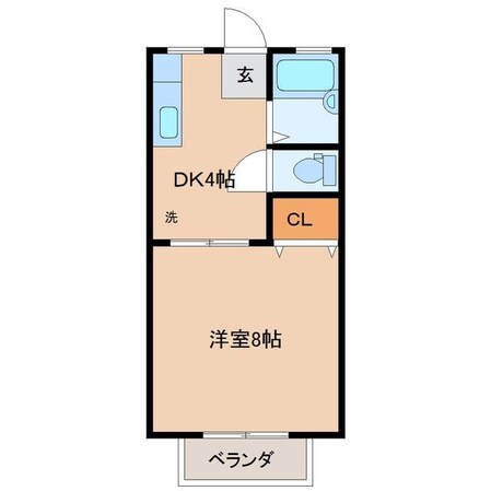サンライフ川平の物件間取画像